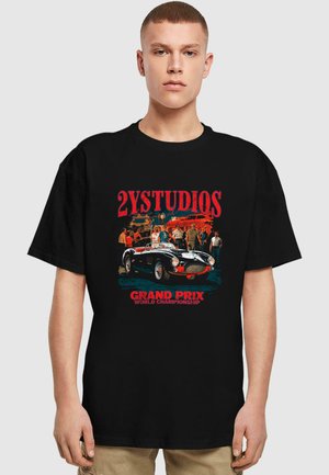 Print T-shirt - black