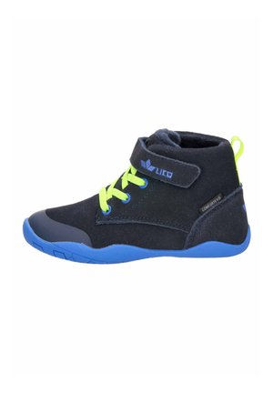 SNEAKER - High-top trainers - marine/lemon