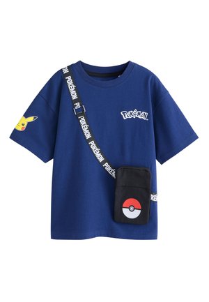 Next REGULAR FIT - POKEMON  PRINT T-SHIRT . - T-shirt con stampa - blue