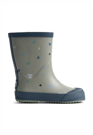 Wheat MUDDY - Cizme din cauciuc - light flint letters