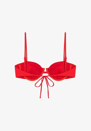 Robin Collection BALCONETTE TANGO - Top de bikini - rojo