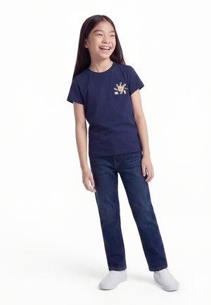 MOSCHINO ADDITION UNISEX - Tricou cu imprimeu - blu navy