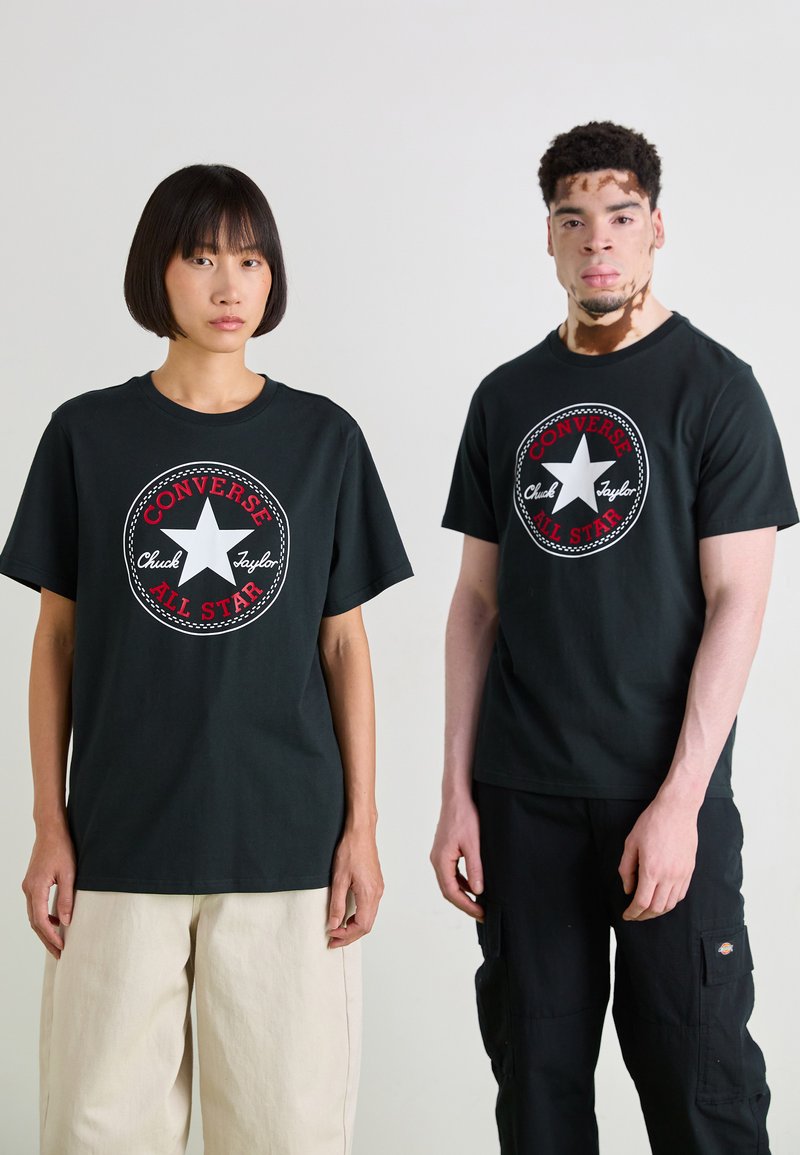 Converse - Print T-shirt - black, Enlarge