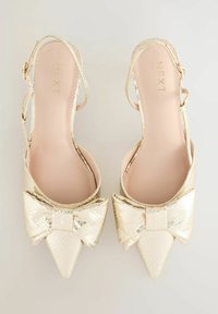 Klassieke pumps - gold