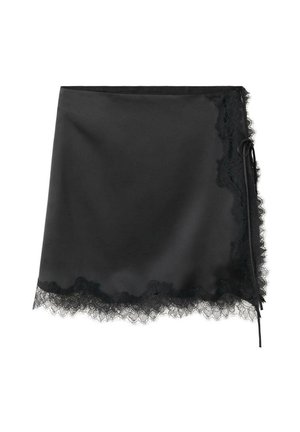 Mango, ADULT - Jupe trapèze - black