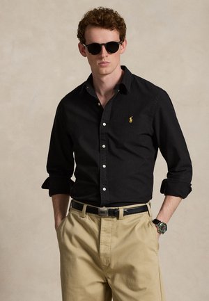 Polo Ralph Lauren SLIM FIT OXFORD SHIRT - Overhemd - black