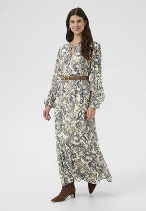 Dolga obleka - cafe paisley print