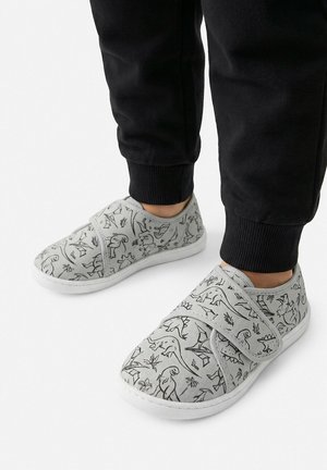 Sprandi, SPRANDI SLIPPERS BOY GRAY 5907964149286 - Lær-at-gå-sko - gray