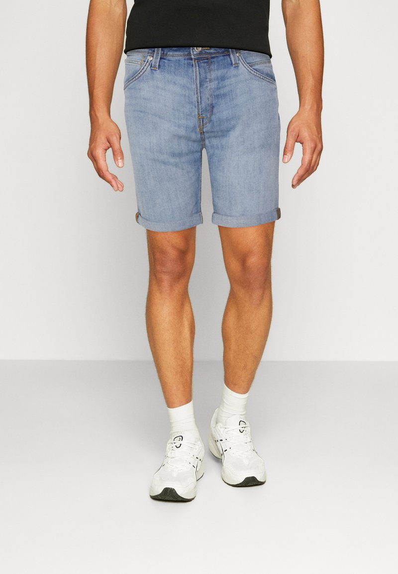 Jack & Jones JJIRICK JJFOX - Short en jean - blue denim