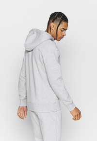 Björn Borg CENTRE ZIP HOODIE - Casaco polar - light grey melange