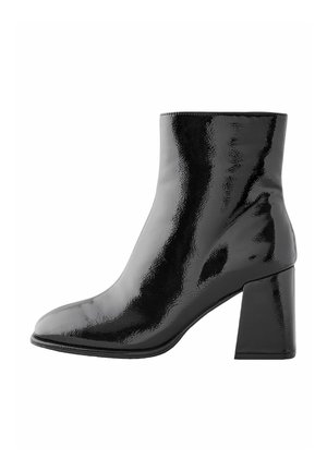 Classic ankle boots - new black patent