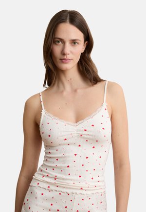 VANITY GOURMANDE - Maglia del pigiama - blanc