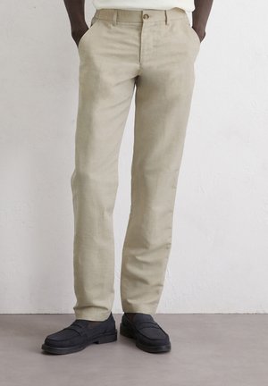 OSBY JOGGER TAPERED - Trousers - gray silk
