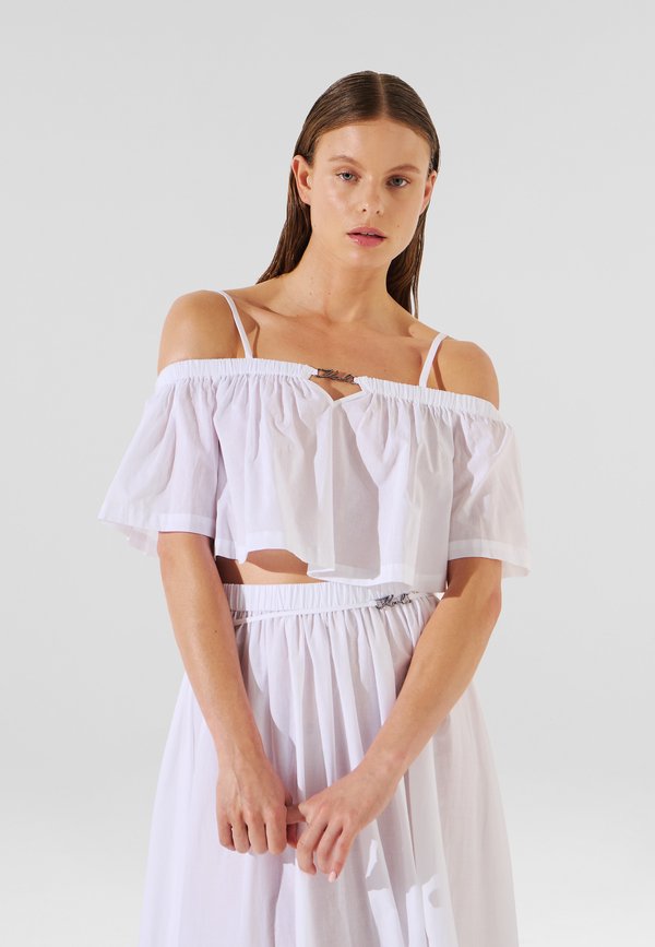 DNA OFF-SHOULDER SHEER CROPPED  - Strandaccessoire