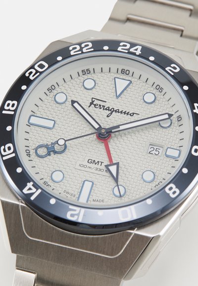 FERRAGAMO FERRAGAMO  - Ure - stainless steel / blue