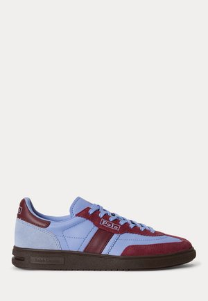Polo Ralph Lauren, BEDFORD SUEDE SNEAKER - Sneakers laag - dress shirt blue/classic wine