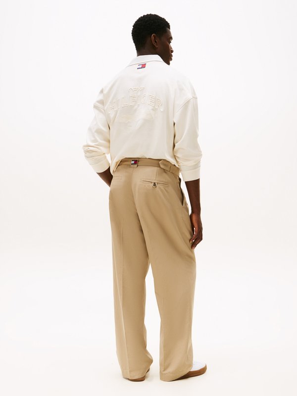 F1 MOVIE PUBLIC 2 PLEAT PANT - Trousers - camel3