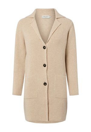 Strickjacke - beige
