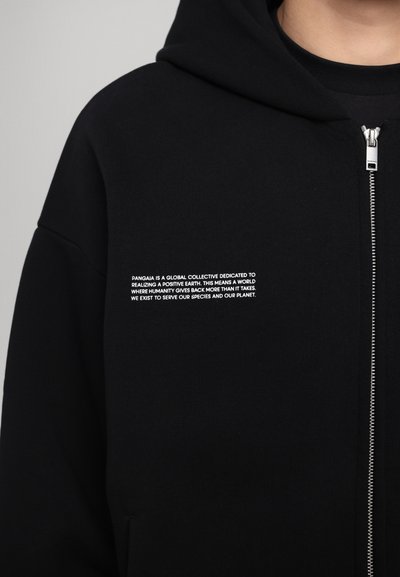 PANGAIA DNA ZIPPED HOODIE UNISEX - Sweatjakke - black