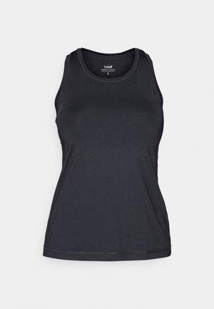 Casall ESSENTIAL RACERBACK TANK - Débardeur - black