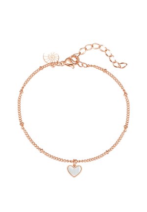 SHELL HEART - Pulsera - rose gold-coloured