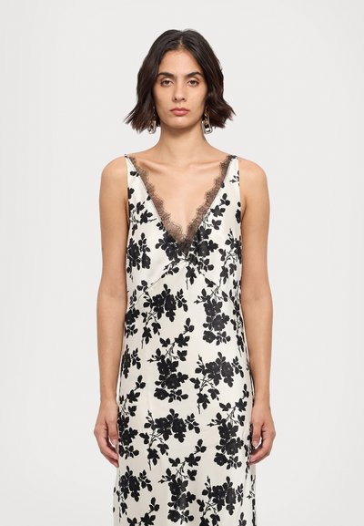 Veronica Beard HAMINA DRESS - Maxi ruha - ivory/black