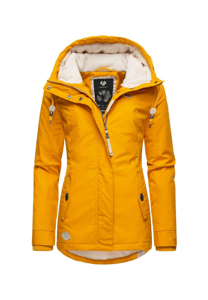 Ragwear Jacke Ragwear Parka Monade Gelb Ragwear Jacke Senfgelb