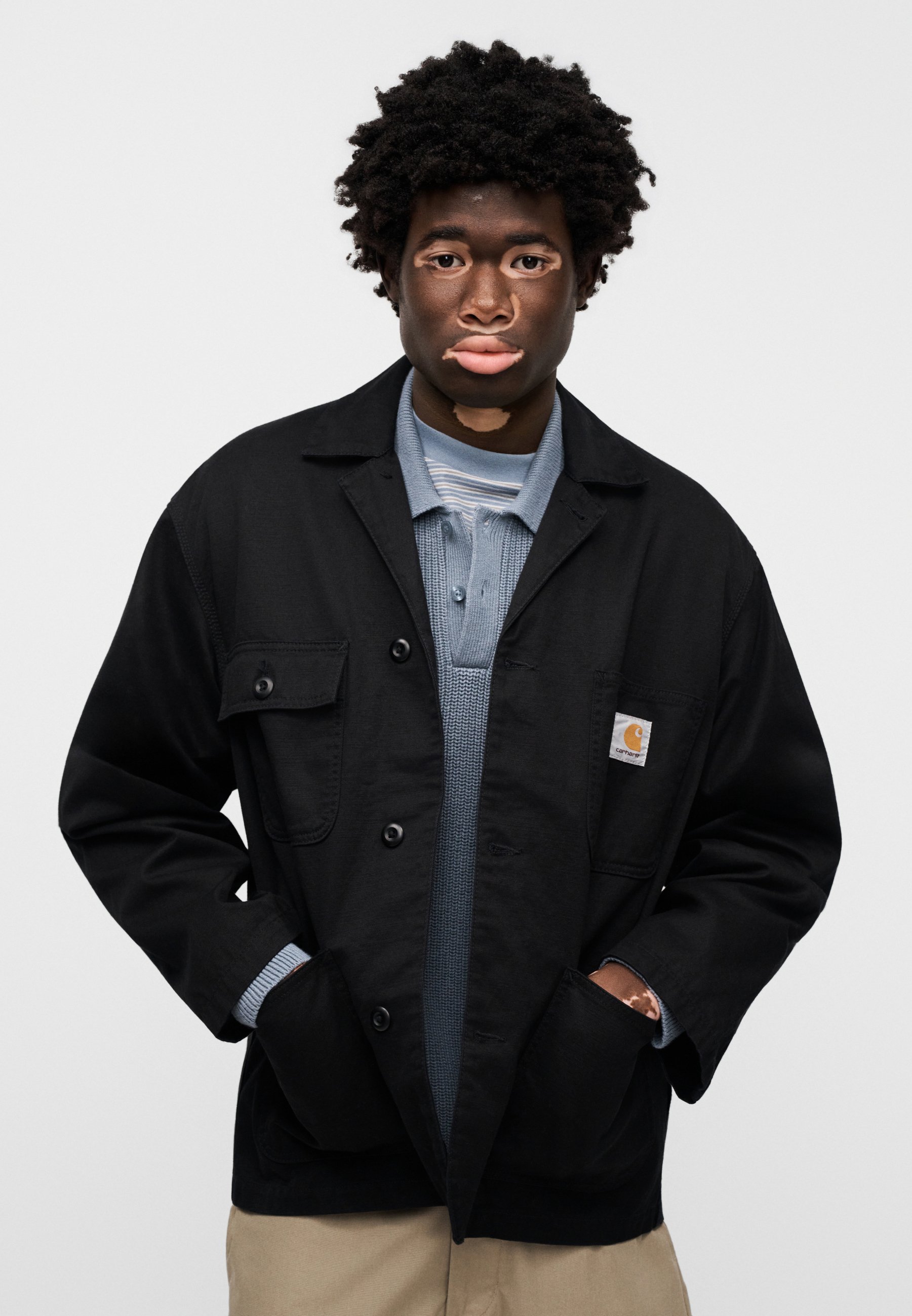 Dickies UNLINED CHORE COAT - Short coat - black/black - Zalando.co.uk