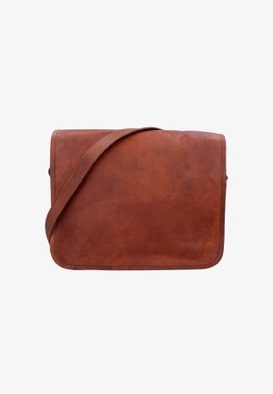 Gusti Leder TAYLOR 11" CAM - Torba čez telo - braun