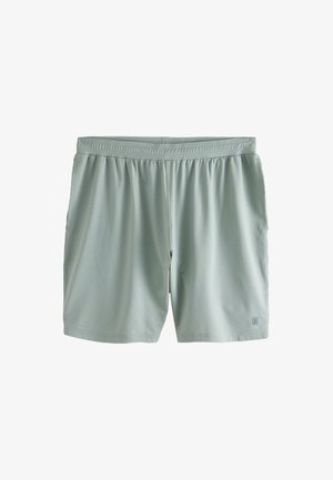 Next, REGULAR FIT - ACTIVE GYM TEXTURED TRAINING - Shorts - sage green