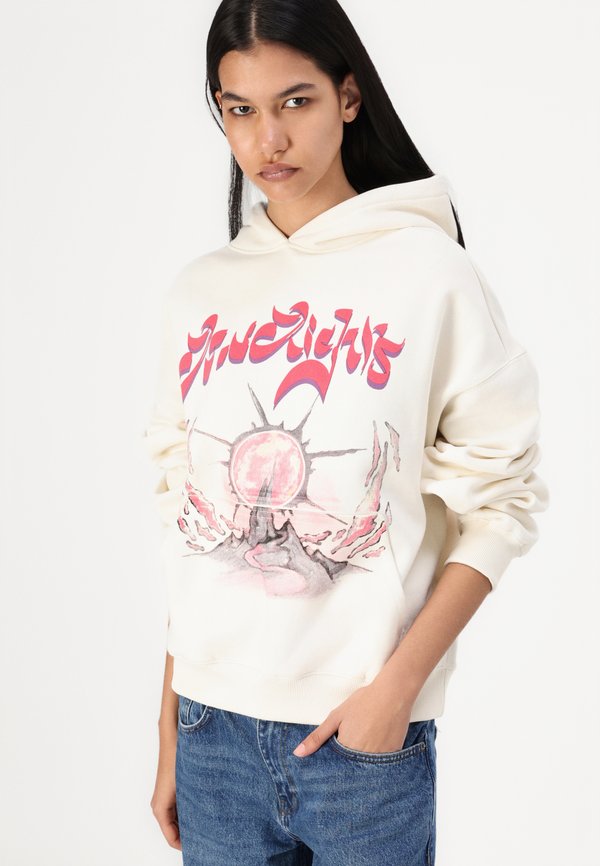 TITANIUM WOMAN HOODIE - Sweatshirt - ecru3