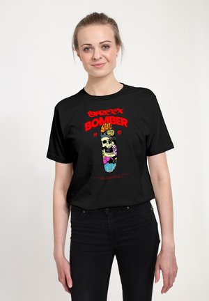 T-Shirt print - black