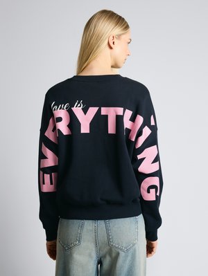 TOM TAILOR DENIM CREWNECK - Sweatshirt - midnight navy blue