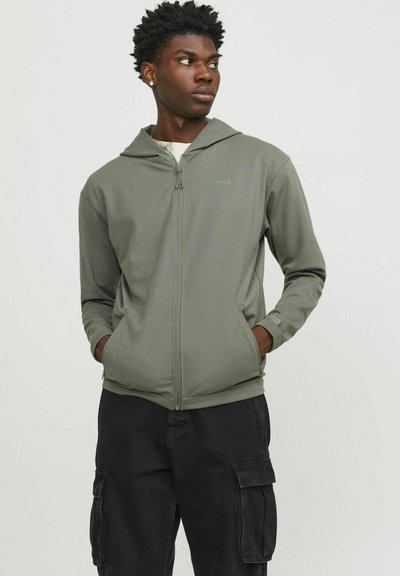 Jack & Jones JORDARKNESS ZIP HOOD UNISEX - Zip-up Sweatshirt - Black