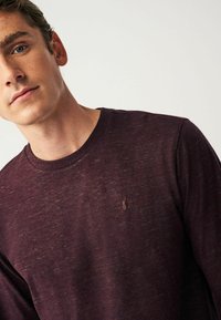 Next STAG MARL  - Langarmshirt - burgundy red