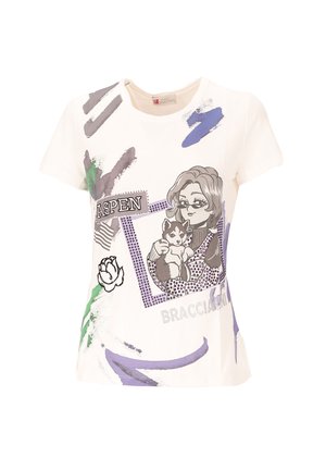 Braccialini T-shirt con stampa - white