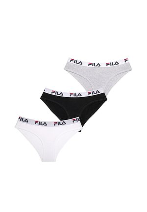 Fila LOT DE 3 - Slip - noir gris blanc