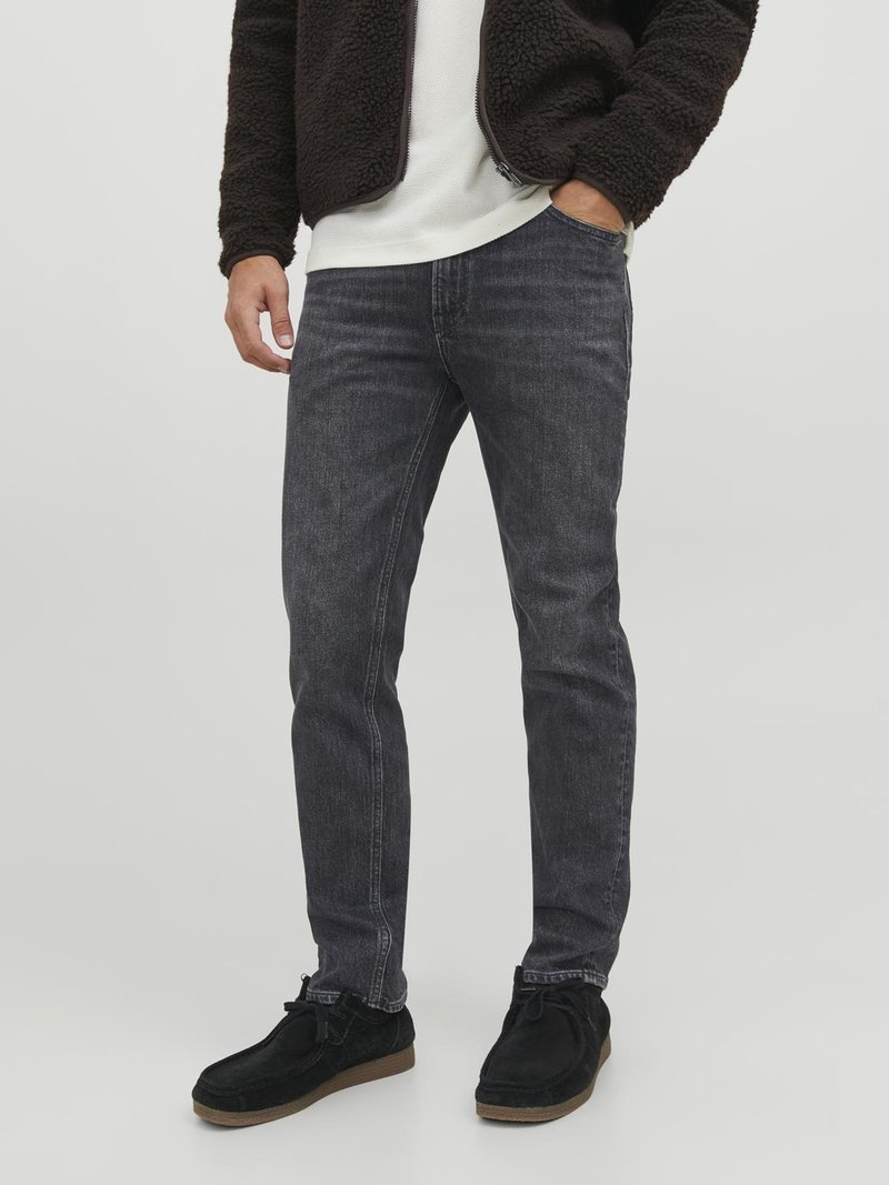 Jack & Jones JJICLARK JJEVAN Jeans slim fit black denim/svart denim