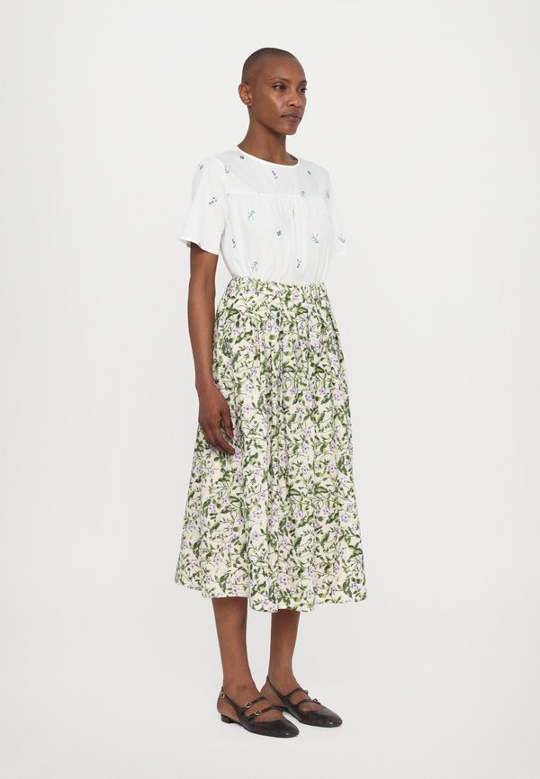 ORME - A-line skirt - ecru2