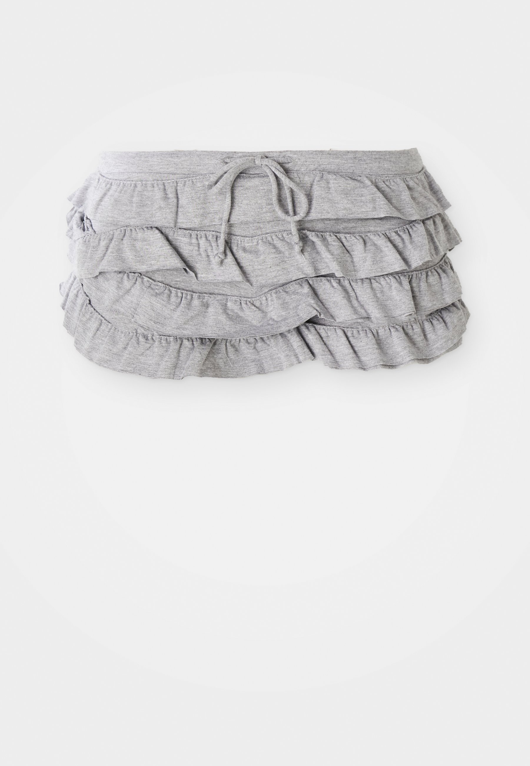 Jaded London DECONSTRUCTED FRILL BLOOMERS - Shorts - grey
