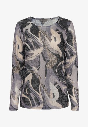 REGULAR FIT - Long sleeved top - mittel grau melange