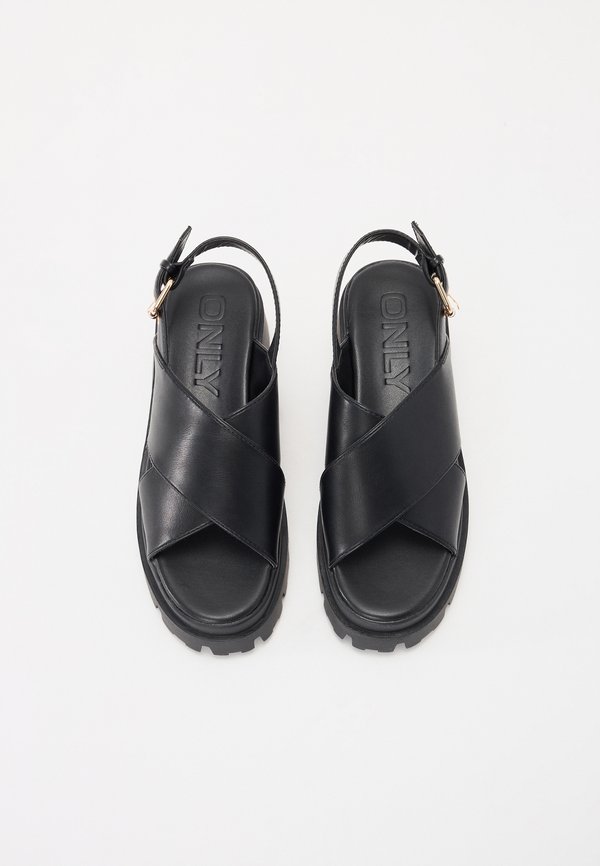 ONLDOJA 10 CROSS STRAP CHUNKY SANDAL - Platform sandals2