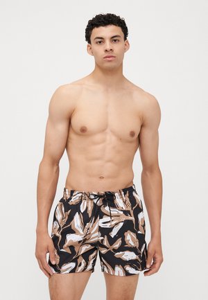 PIRANHA - Swimming shorts - black