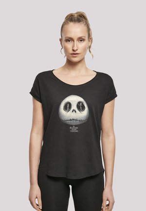 F4NT4STIC DISNEY NIGHTMARE BEFORE CHRISTMAS JACKS EYES - Camiseta estampada - black