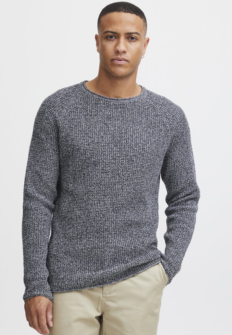 Solid - SDKotchap - Strickpullover - dark grey melange, Vergrößern