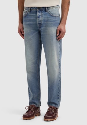 LOOSE FIT  - Relaxed fit jeans - denim blue green