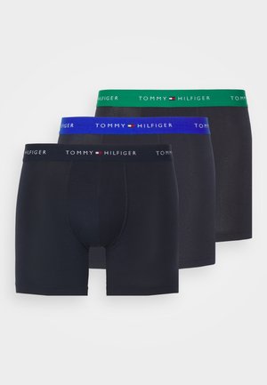 Tommy Hilfiger 3 PACK - Panties - desert sky/ultra blue/green