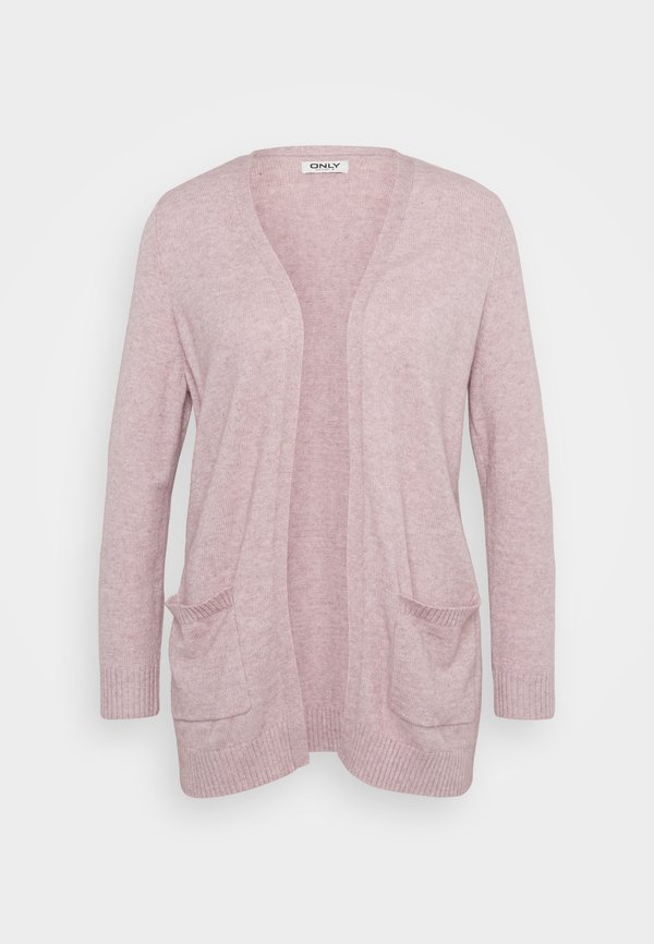ONLLESLY OPEN CARDIGAN - Cardigan - violet ice melange2