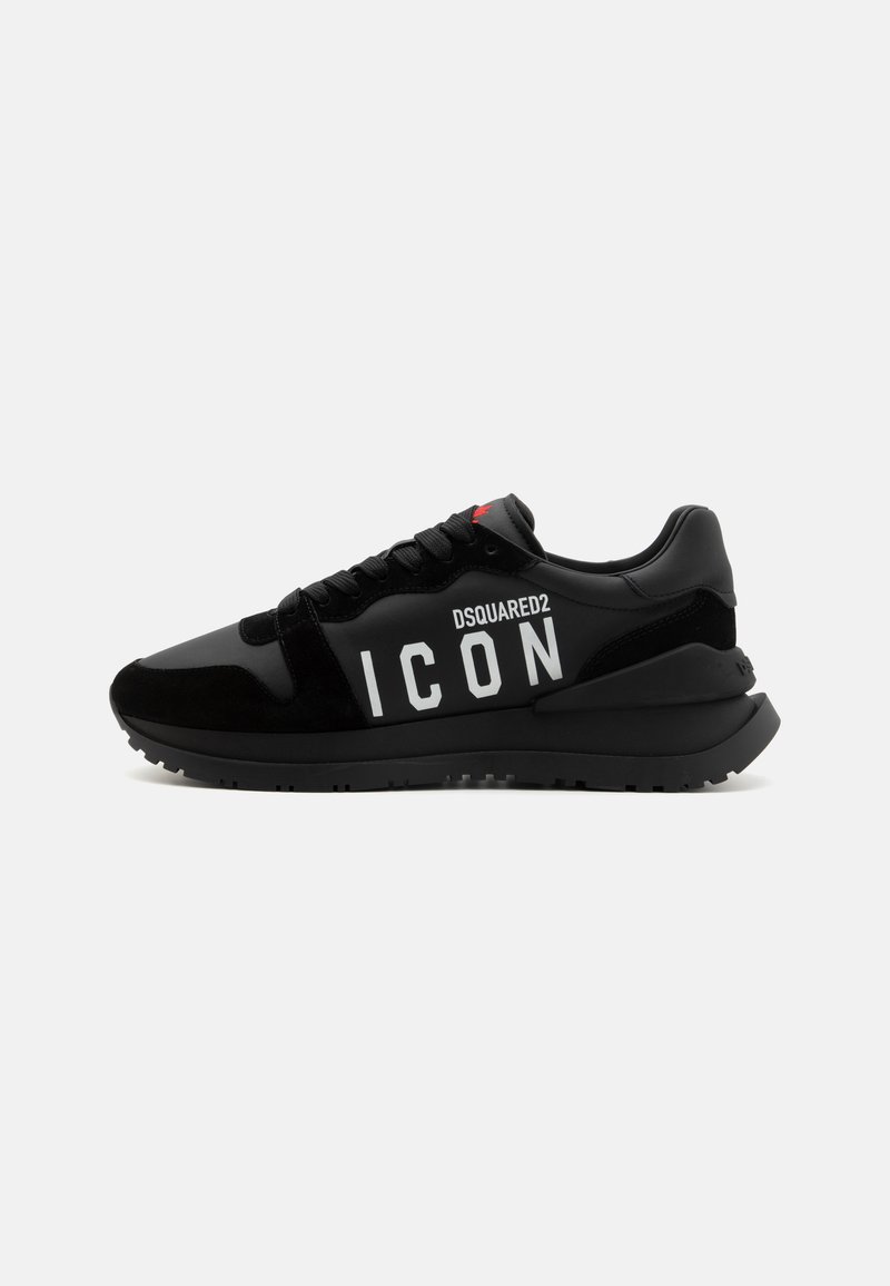 DSQUARED2 ICON - Trainers - nero/rosso, Enlarge