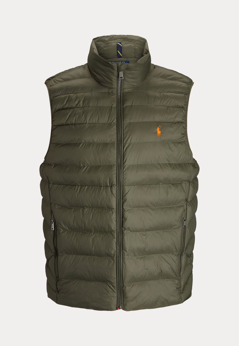 Polo Ralph Lauren THE COLDEN PACKABLE GILET - Mellény - ranger green ...